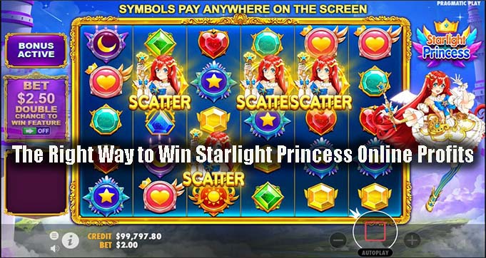 The Right Way to Win Starlight Princess Online Profits
